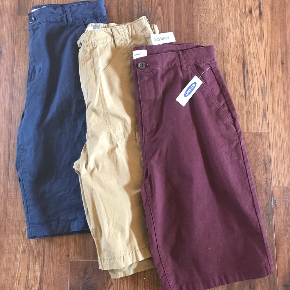 Old Navy Boys Khaki Shorts